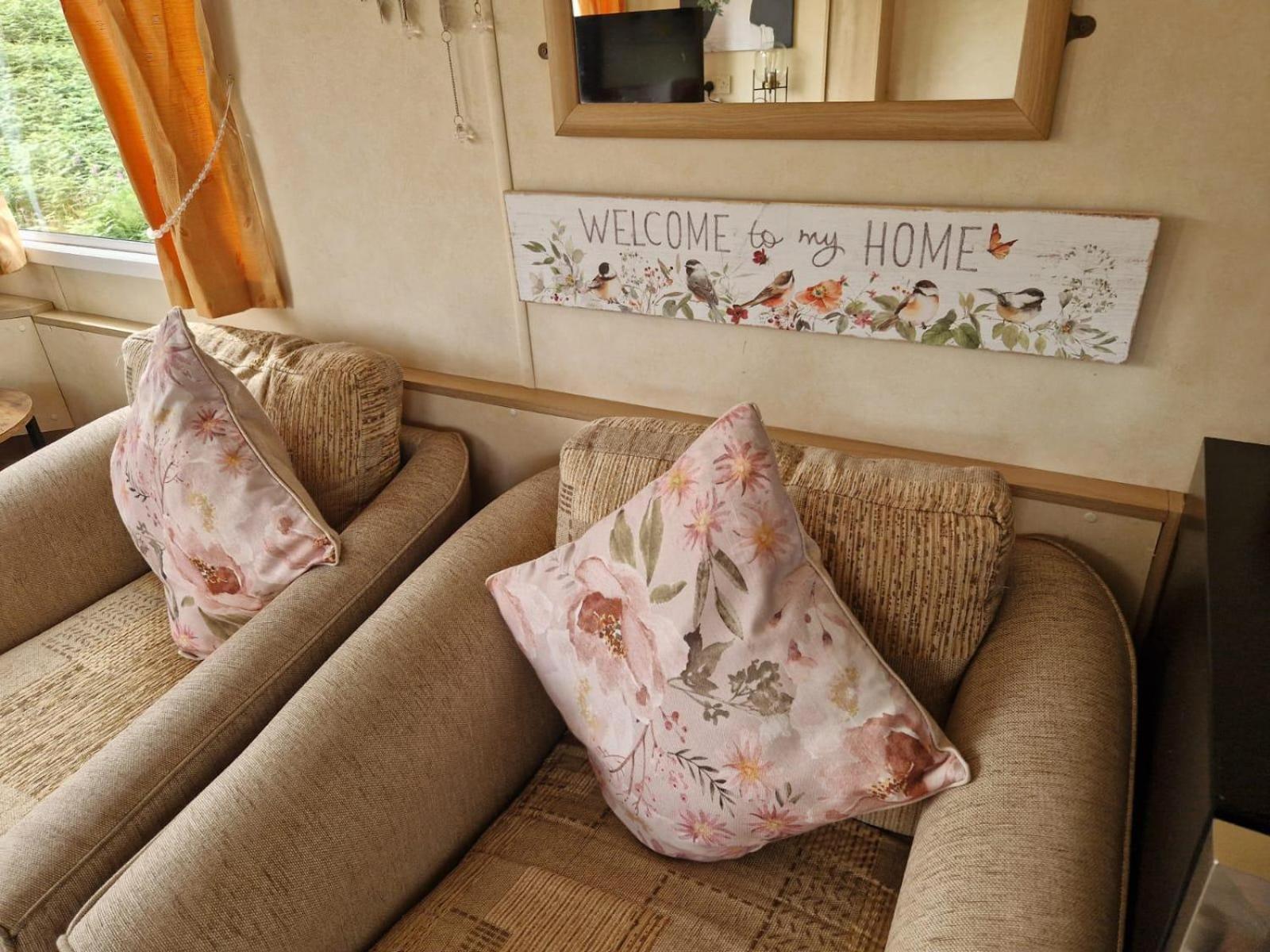 Lochview Retreat Caravan Balminnoch ภายนอก รูปภาพ
